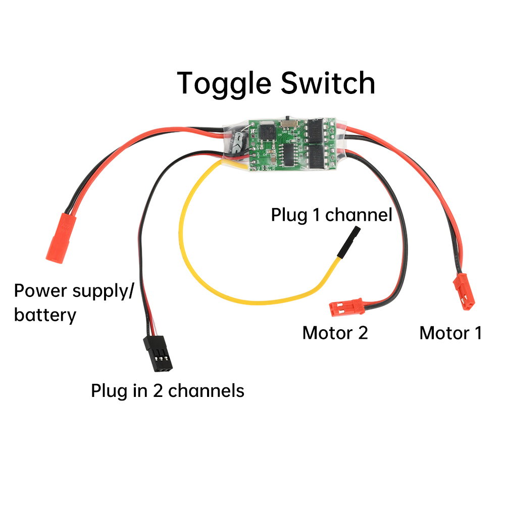 Dual Channel Bidirectional ESC - огляд і ціна Drone Motor Rc Car