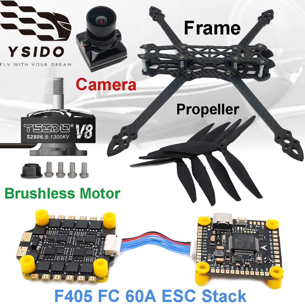 Mark4 7in 295mm Frame F405 FC  - огляд і ціна Drone Motor Rc Car