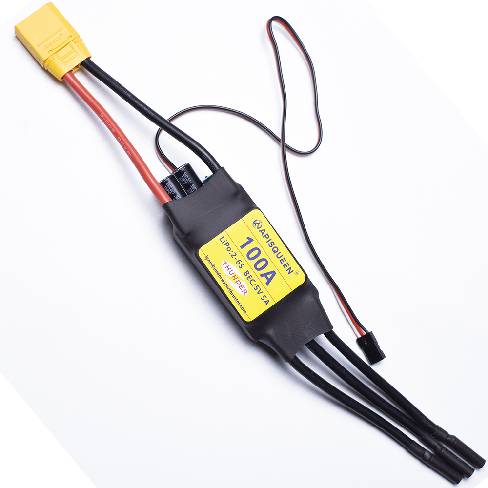 ApisQueen underwater 100A Brus - огляд і ціна Rc Boat Brushless Motor