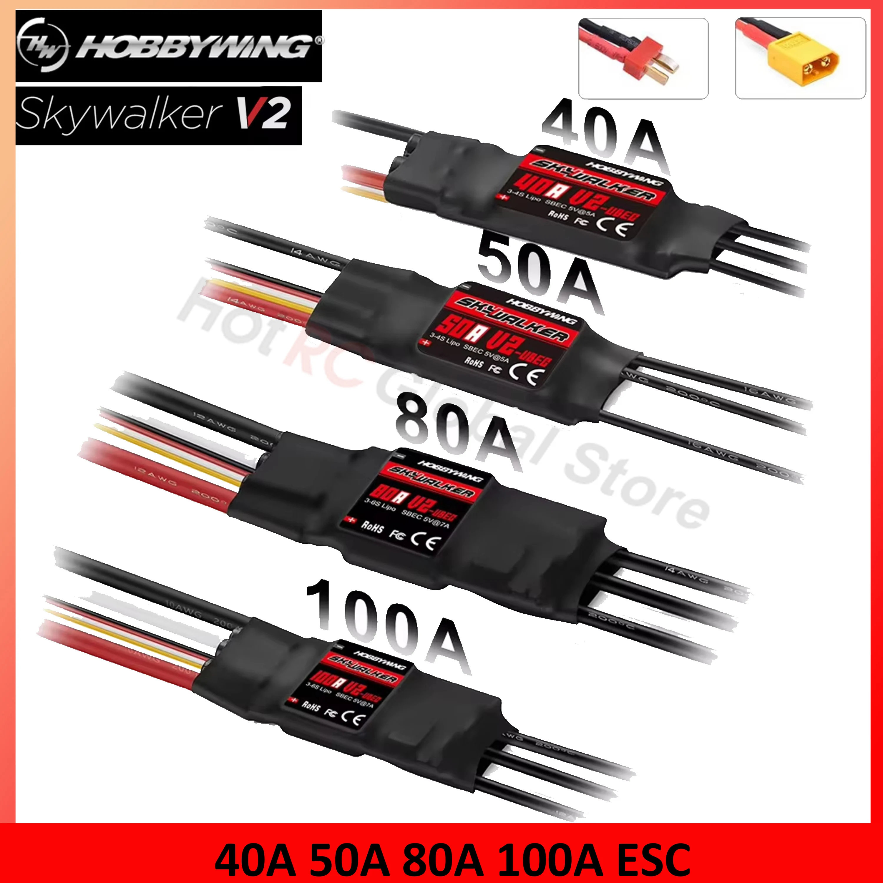 HOBBYWING Skywalker V2 Series  - огляд і ціна Drone Rcs