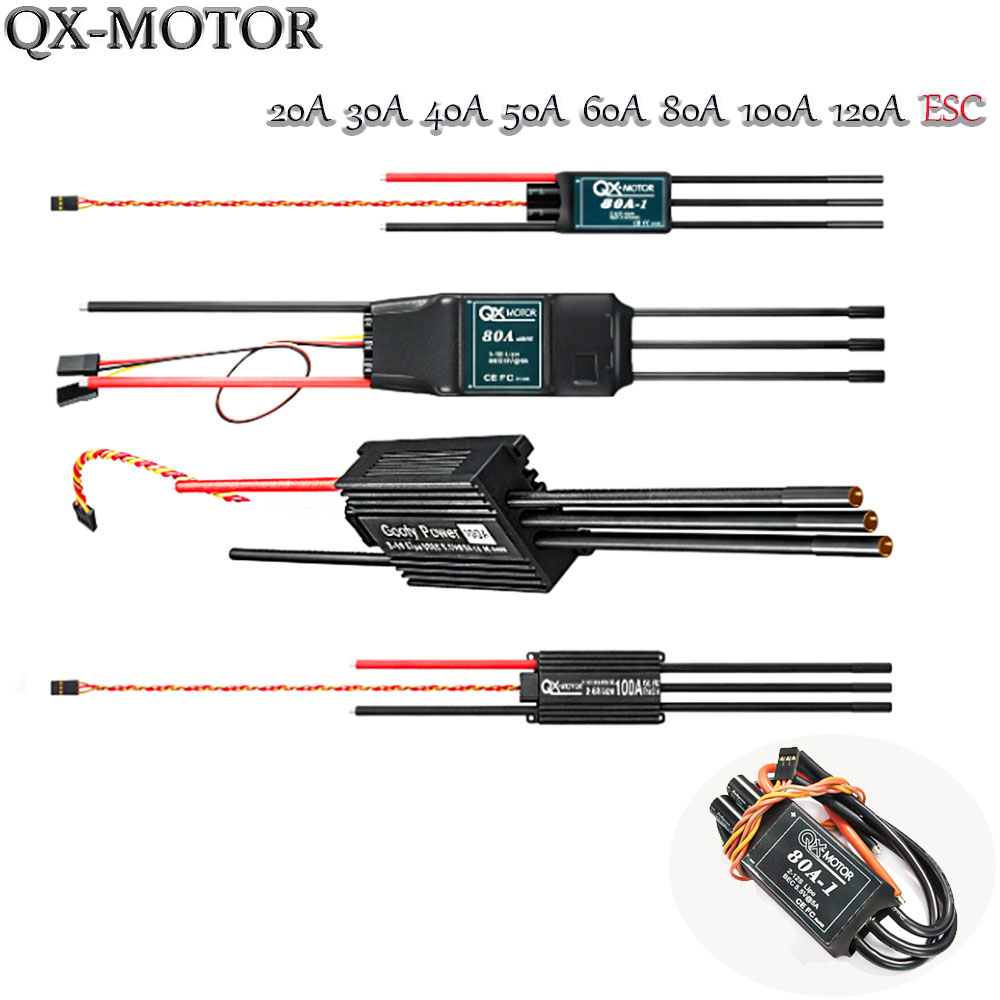 20A-120A Brushless ESC Speed C - огляд і ціна Drone Rc Parts