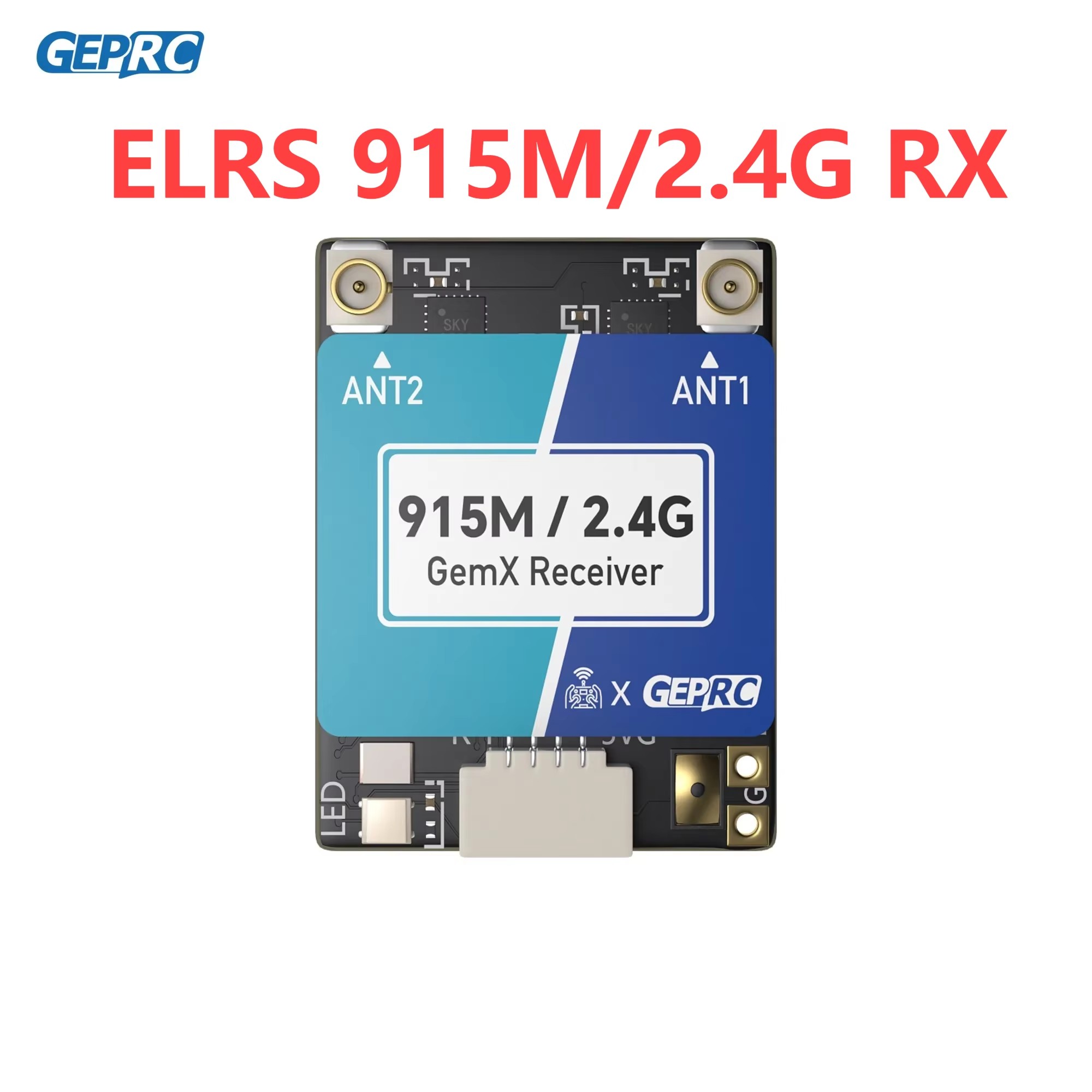 GEPRC ELRS 915M/2.4G Gemini Xr - огляд і ціна Drone Rc Parts