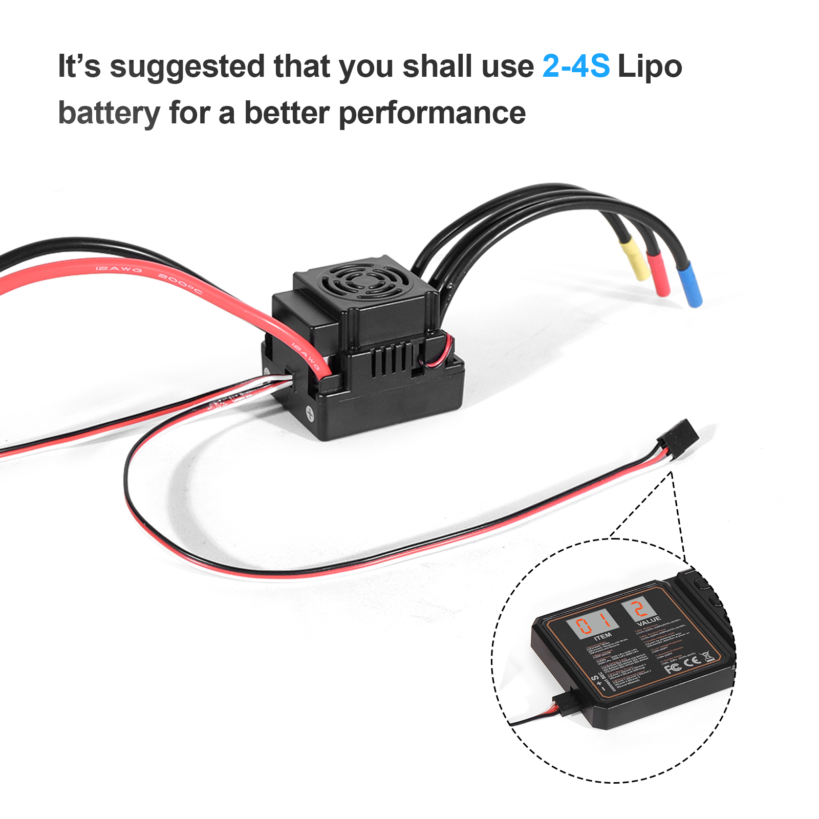 Upgrade Sensorless 60A 80A 120 - огляд і ціна Drone Motor Rc Car