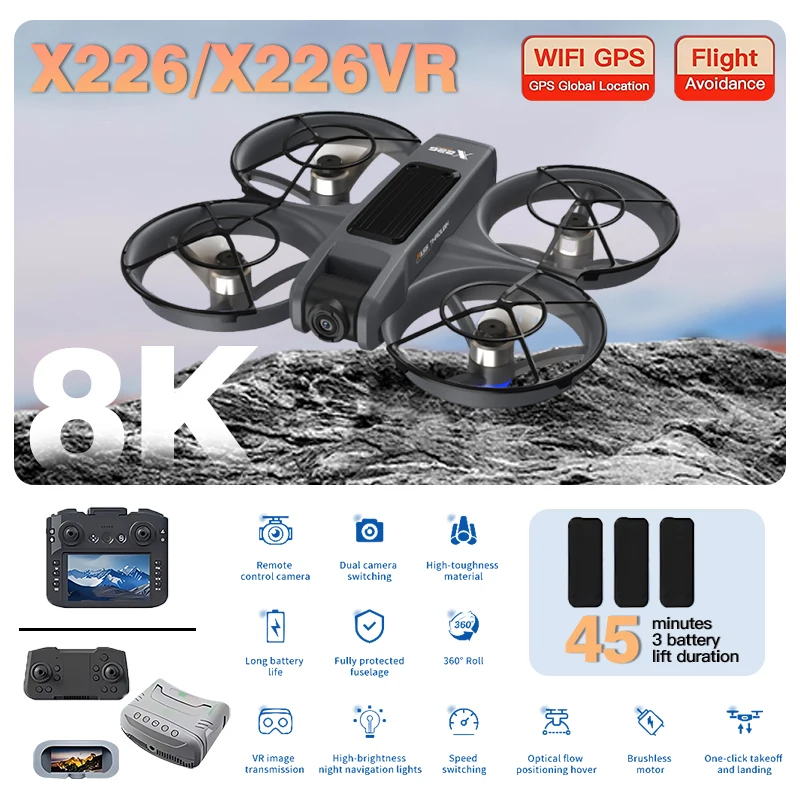 Original X226 X226VR RC Drone  - огляд і ціна Drone Rc X226