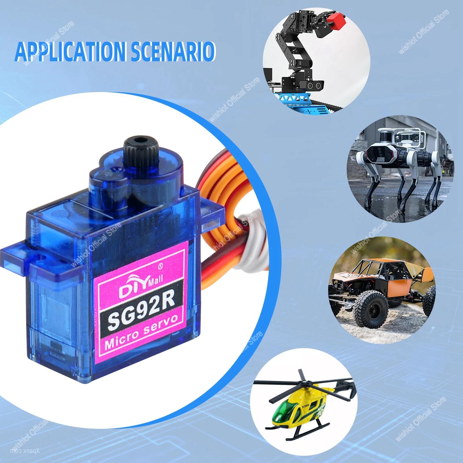 SG92R Micro Servo Motor 4.8-6V - огляд і ціна Drone Rcs