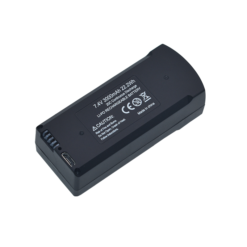 GPS V198 7.4V 3000mAh Battery  - огляд і ціна Drone Rcs