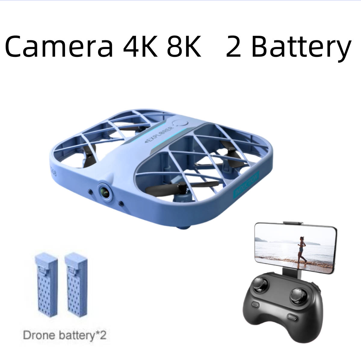 JJRC H107 FPV RC Drone with 2  - огляд і ціна Drone Kf Rc